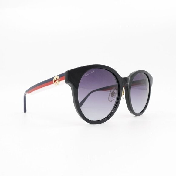 Gucci GG0416 Sunglasses Black Blue OS - Picture 14 of 16